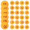 30Pcs Numbered Round Raffle Balls Game Party Props 1-30 8