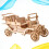 Set Puzzle In Legno 3D Da Te Auto Simulazione 4