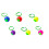6 Palline Sportive Per Caviglia Bambini 8