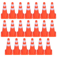 20Pcs Mini Traffic Signs Set Plastic Road Street Playset For Kids