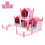 Diy Castle Model Princess Dollhouse Plastic Puzzle With Lights 10