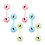6Pcs Infant Toys Dumbbell Grab Educational 5