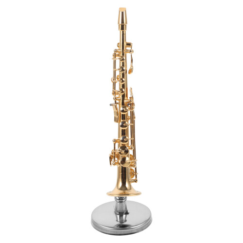 Copper Mini Saxophone Model Musical Instrument Decoration 1