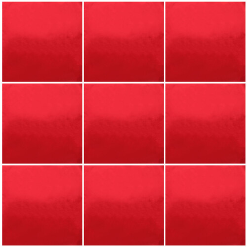 100 Pezzi D'Alluminio Per Imballaggio Rosso 1
