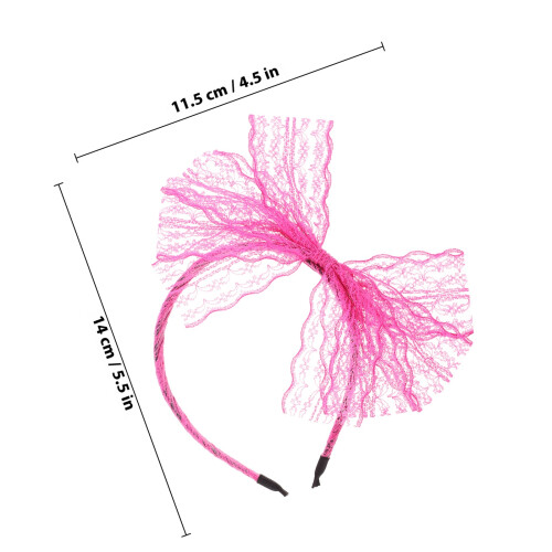Fascia Neon A Rete Per Anni '80 Rosa 1