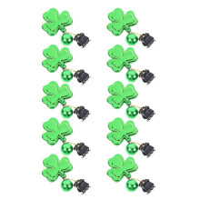 10 Pezzi Clover Mollette Per St Patrick's Day E Natale