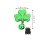 10 Pezzi Clover Mollette Per St Patrick's Day E Natale 11