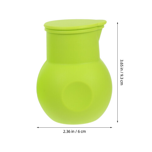 Pentola In Silicone Per Cioccolato Latte Salse 2 Pezzi Verde 1