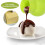 Pentola In Silicone Per Cioccolato Latte Salse 2 Pezzi Verde 10