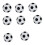 8 Palloni Calcio Balilla 32Mm Ricambio Ufficiale 9