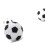8 Palloni Calcio Balilla 32Mm Ricambio Ufficiale 2