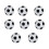 8 Palloni Calcio Balilla 32Mm Ricambio Ufficiale 5