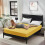 ( Ochre, Superking) 2 Pack Waterproof Mattress Protector-30cm Deep Elastic Fitted Sheet 3