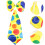 2 Pezzi Cravatta E Cravattino A Per Costume 9