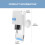 2 Set Rubinetto Erogatore Acqua, Ricambio Per Fontana 2