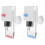 2 Set Rubinetto Erogatore Acqua, Ricambio Per Fontana 3