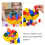 Set Legno Bambini Con Puzzle Forma Educativo 9