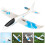 Foams Airplane Bambini In Schiuma Da Lanciare 6