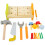 Set Da Lavoro Con Chiodi Da Colpire In Legno Per Bambini 3