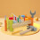 Set Da Lavoro Con Chiodi Da Colpire In Legno Per Bambini 5