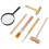 One Set Kids Science Kit With Hammer Brush For Dinosaur Dig 1