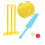 Set 4 Cricket Divertimento Indoor E Outdoor 2