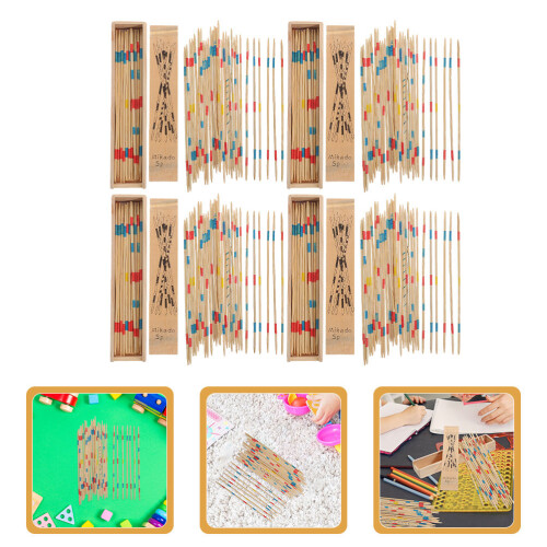 4 Scatole Legno Abilità Educativo Per Bambini 2