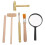 One Set Kids Science Kit With Hammer Brush For Dinosaur Dig 10