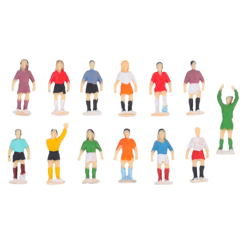 1 Set 13 Pezzi Mini Personaggio Calcio Decorazione