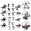 Set Mini Cavalieri Tavolo Sabbia Paesaggistica Decor 4