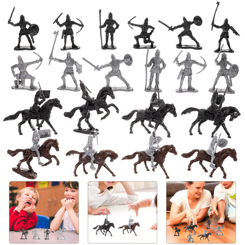 Set Mini Cavalieri Tavolo Sabbia Paesaggistica Decor 1