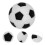 6 Palline Da Calcio Balilla Mini Per Tavolo 10