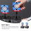 2Pcs Reset Shooting Target No Battery Required 10