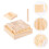 Set In Legno Per Riconoscimento Alfabeto Bambini 4