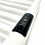 (300mm) Belfast White Dry Electric Towel Rails 3