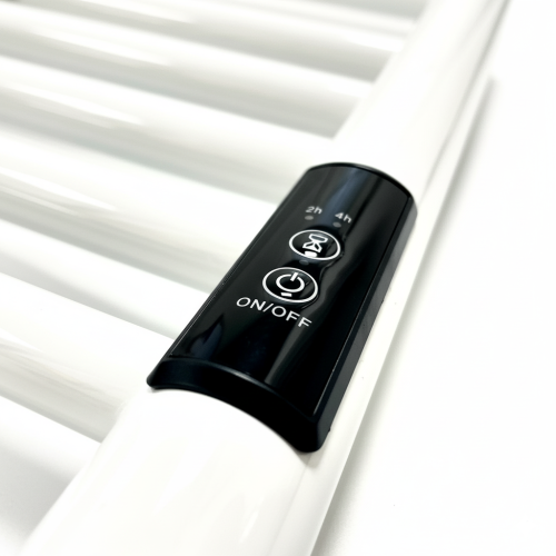 (300mm) Belfast White Dry Electric Towel Rails 2