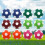 12 Palline Calcio Mini 36mm Tavolo 3