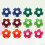 12 Palline Calcio Mini 36mm Tavolo 9