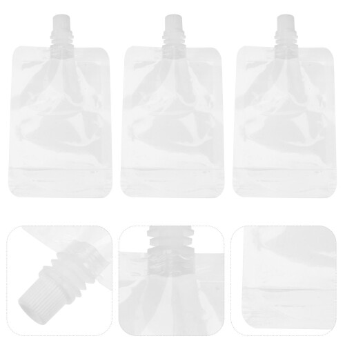 30 Pezzi 100 Ml Flaconi Trasparenti Riutilizzabili Per Bevande 2
