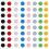 80 Pcs 12mm Solid Color Marbles For Kids Games And Marble Runs 9