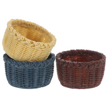 3 Mini Cestino Portaoggetti Decorativo Per Casa