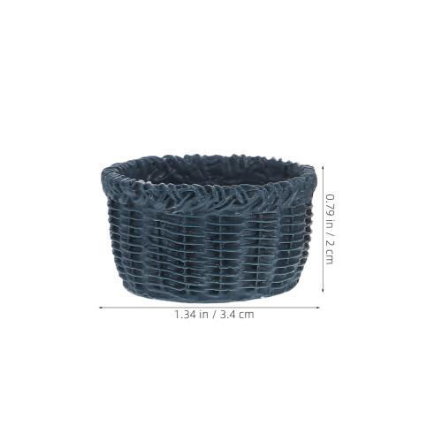3 Mini Cestino Portaoggetti Decorativo Per Casa 1