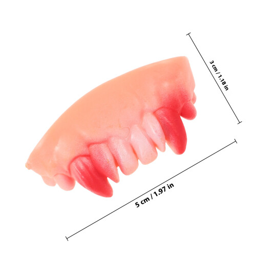 5 Denti Scherzo Halloween - Per Costumi 1