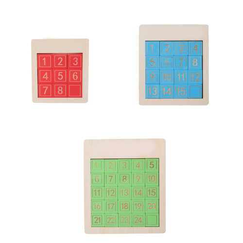 3 Numerici In Legno Educativo Per Bambini