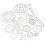 Set 22 Pezzi Artistici Per 4