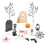 1 Set Miniatura Casa Decorazione Micro Paesaggio Halloween 7
