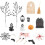1 Set Miniatura Casa Decorazione Micro Paesaggio Halloween 4
