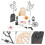1 Set Miniatura Casa Decorazione Micro Paesaggio Halloween 10