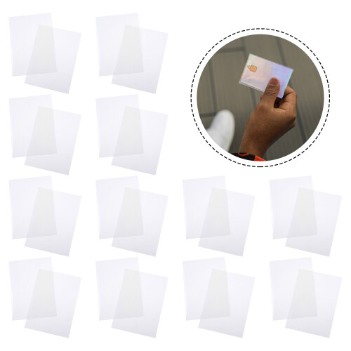 100 Custodie Per Carte Da , Protezione Copertura 2