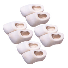 4 Paia Scarpe In Miniatura Per In Legno Vuote